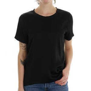 BLUSA IN VISCOSA NERO